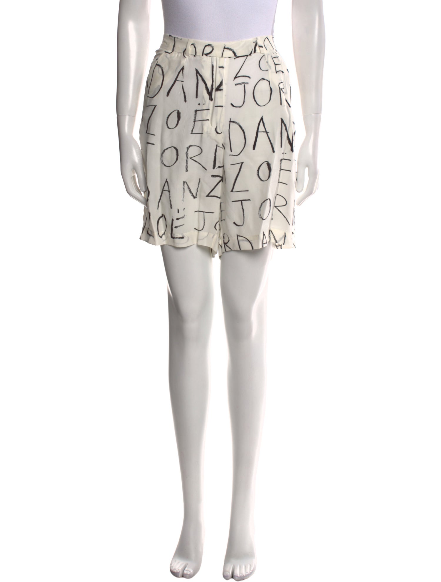 Zoë Jordan Silk Mini Shorts