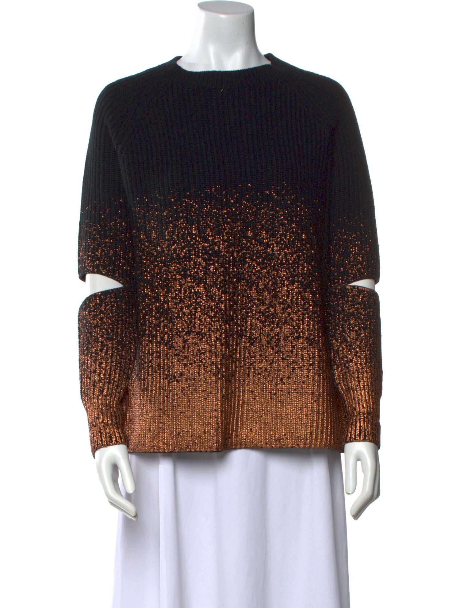 Zoë Jordan Wool Mock Neck Sweater