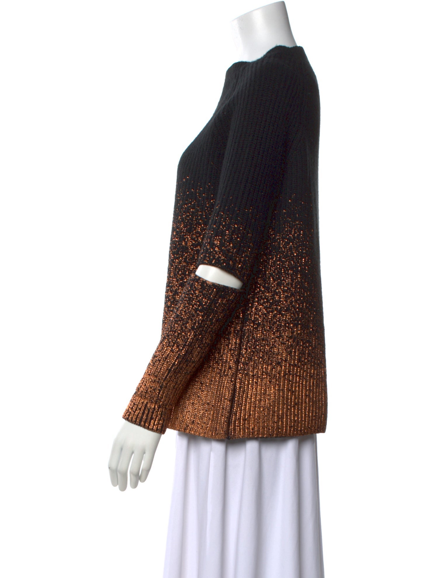 Zoë Jordan Wool Mock Neck Sweater