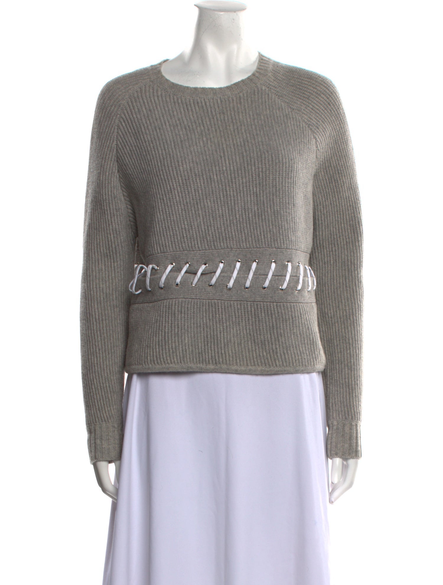Zoë Jordan Wool Scoop Neck Sweater