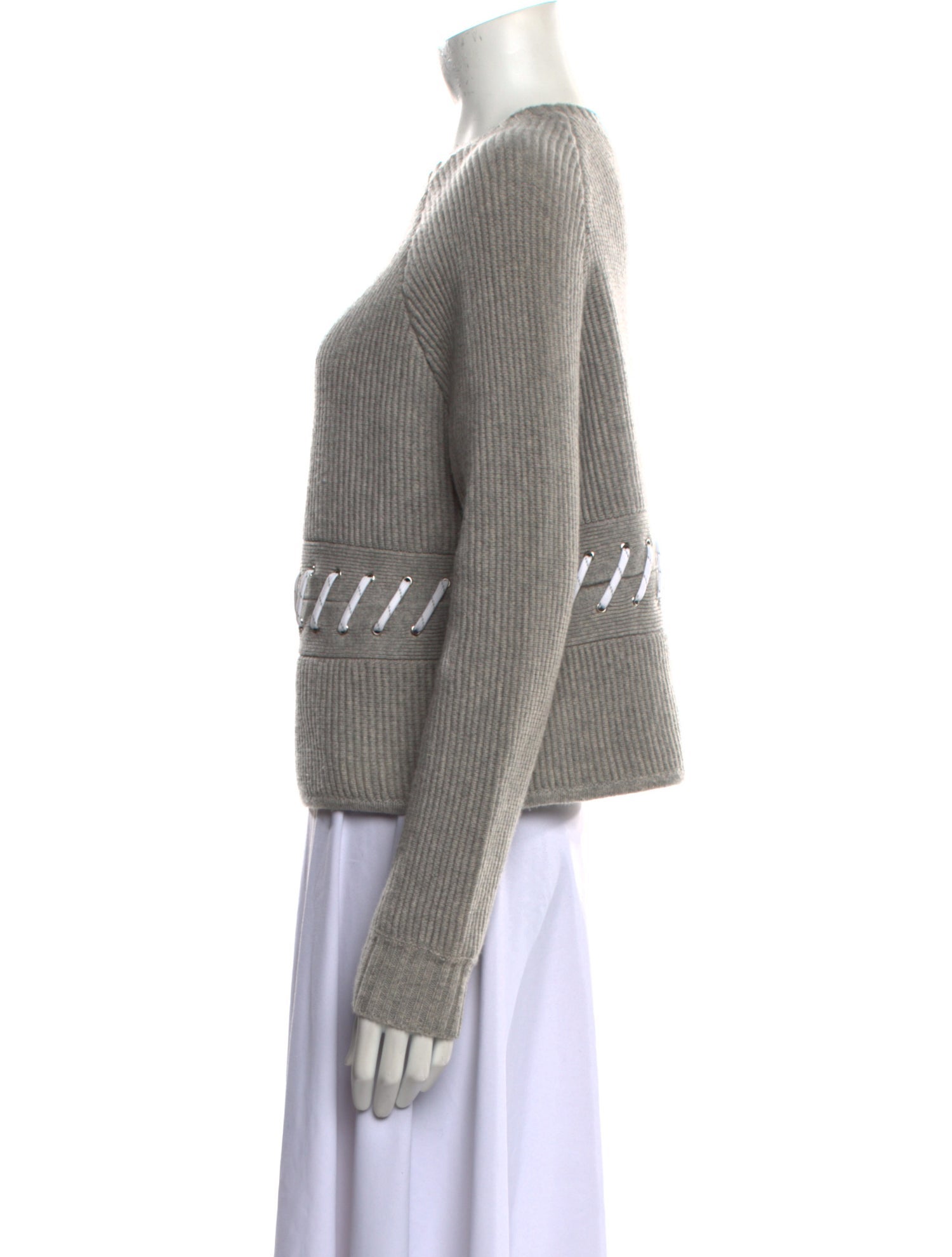 Zoë Jordan Wool Scoop Neck Sweater