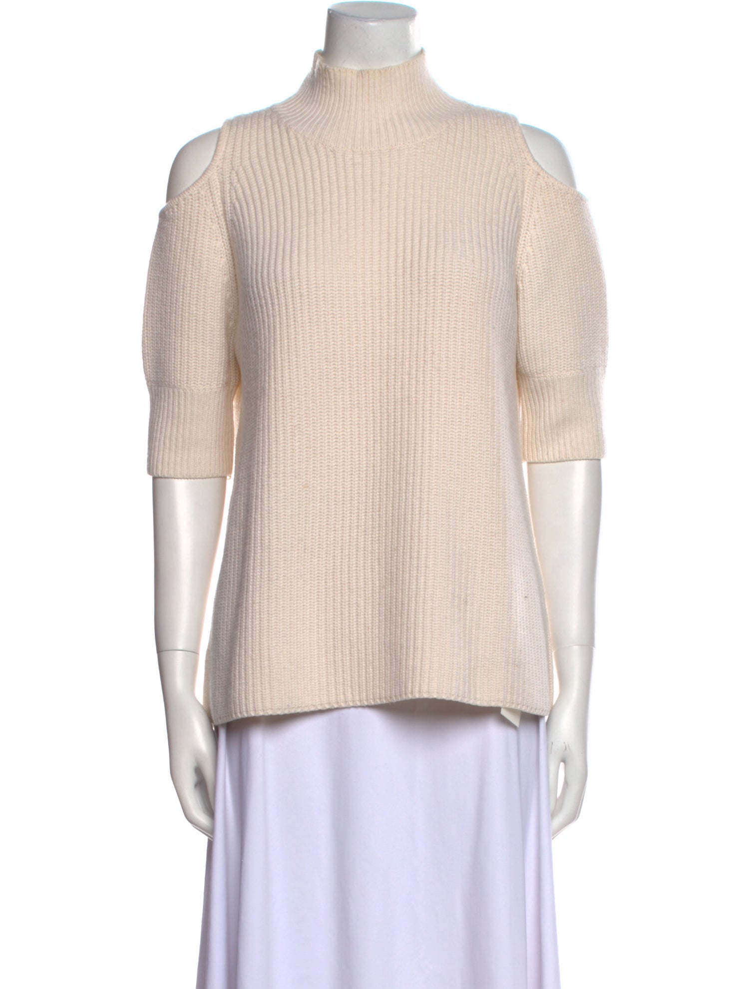 Zoë Jordan Wool Mock Neck Sweater