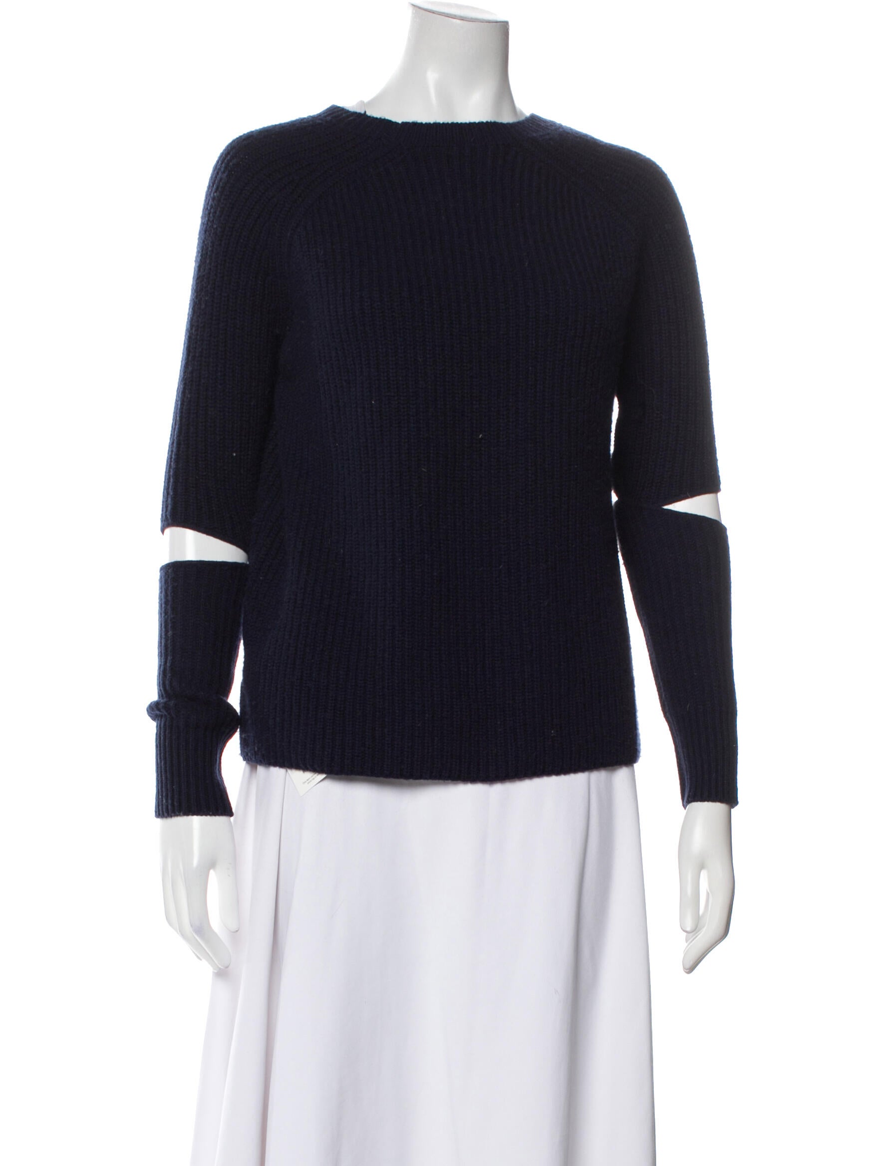 Zoë Jordan Wool Bateau Neckline Sweater