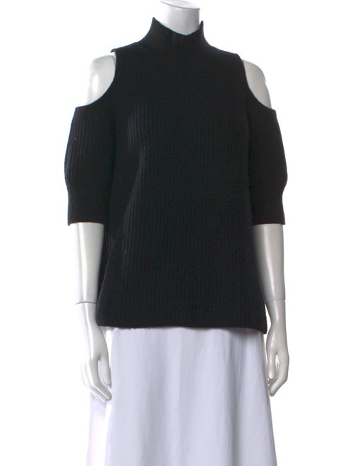Zoë Jordan Wool Mock Neck Sweater