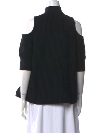 Zoë Jordan Wool Mock Neck Sweater