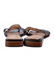 Zou Xou Leather Slides