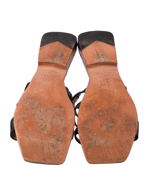 Zou Xou Leather Slides