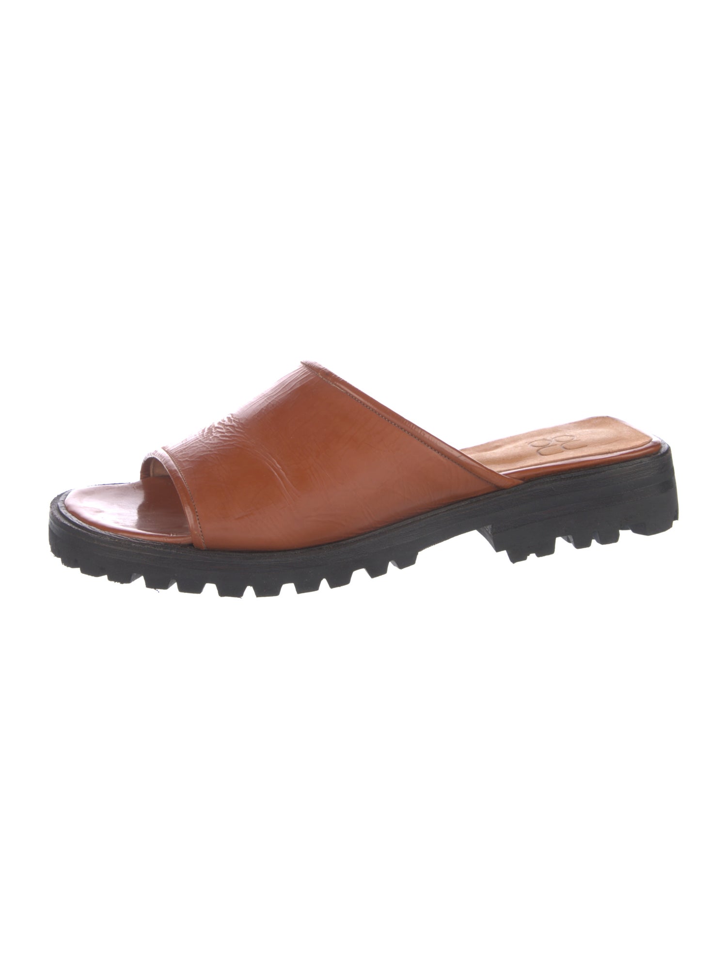 Zou Xou Leather Slides