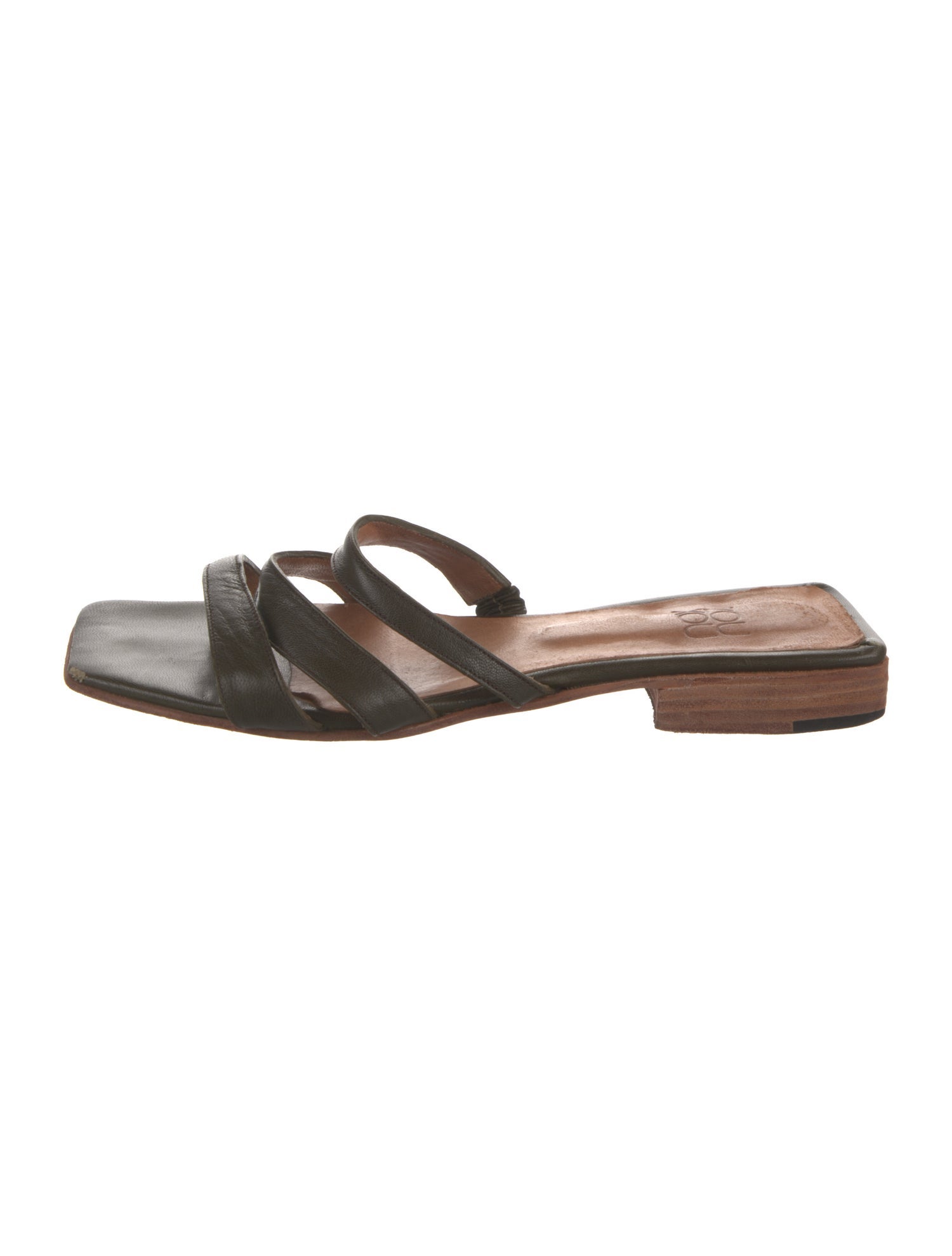 Zou Xou Leather Slides