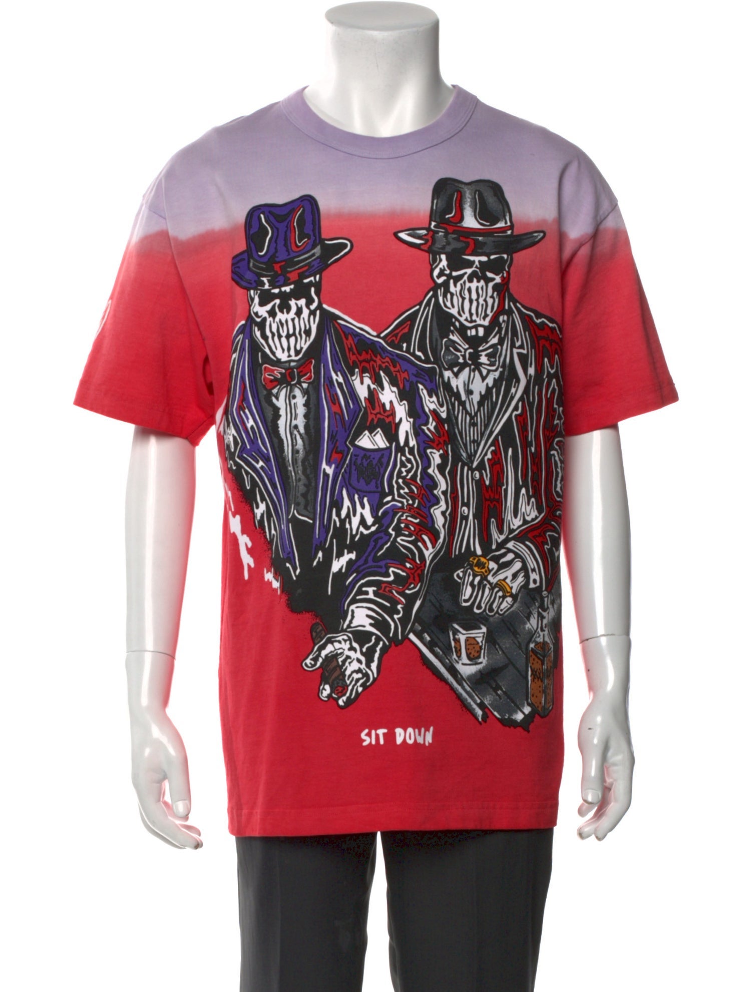 Warren Lotas Graphic Print Crew Neck T-Shirt