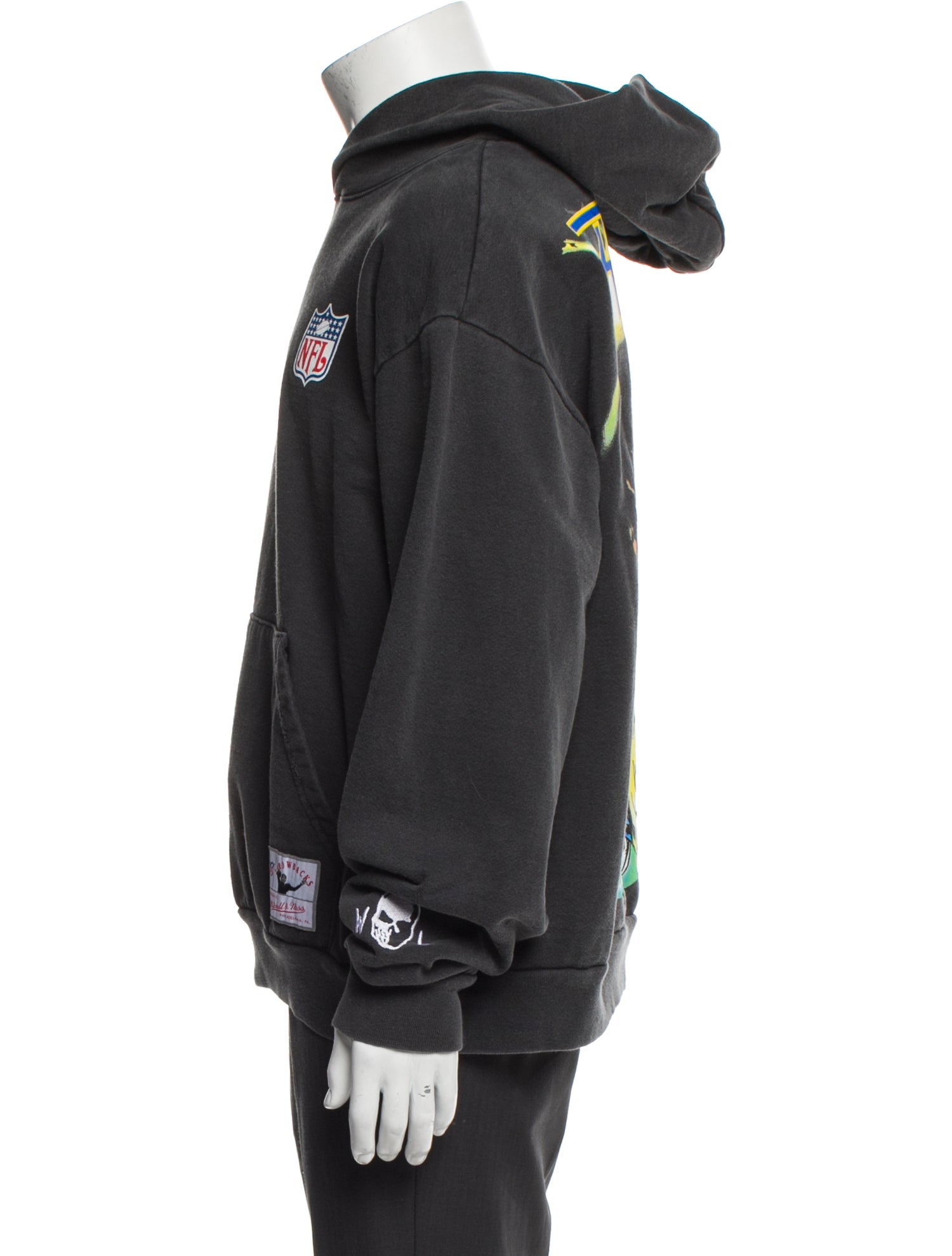 Warren Lotas Warren Lotas X NFL Graphic Print Hoodie