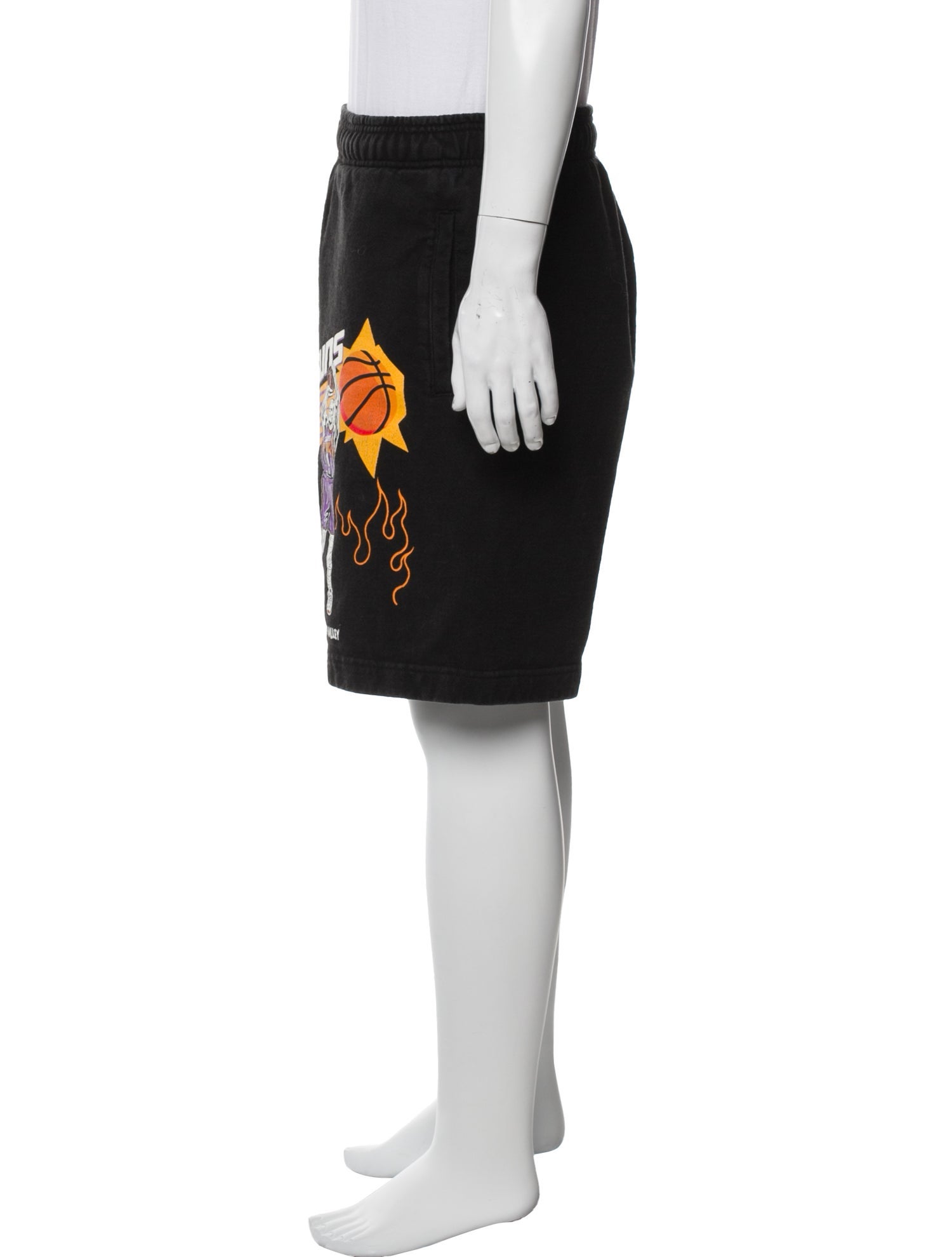 Warren Lotas Graphic Print Jogger Shorts