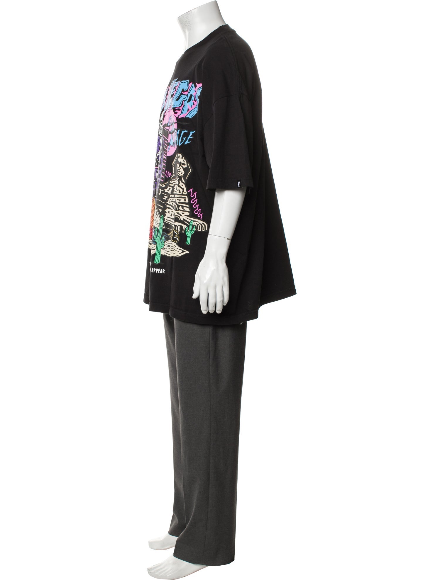 Warren Lotas Printed Crew Neck T-Shirt