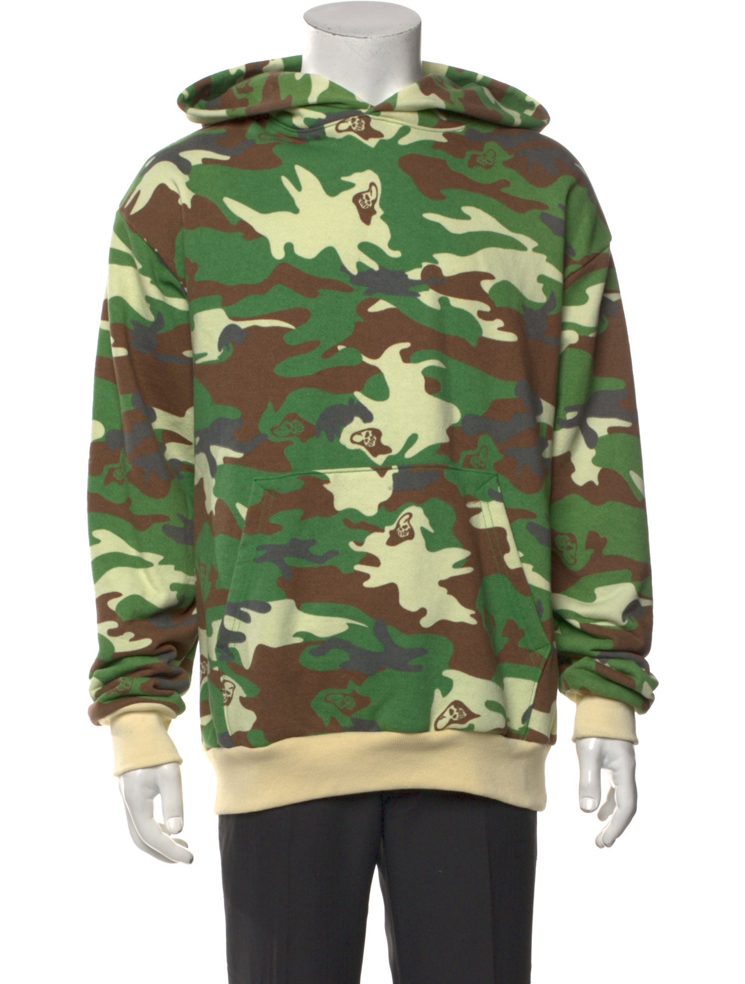 Warren Lotas Printed Crew Neck Hoodie