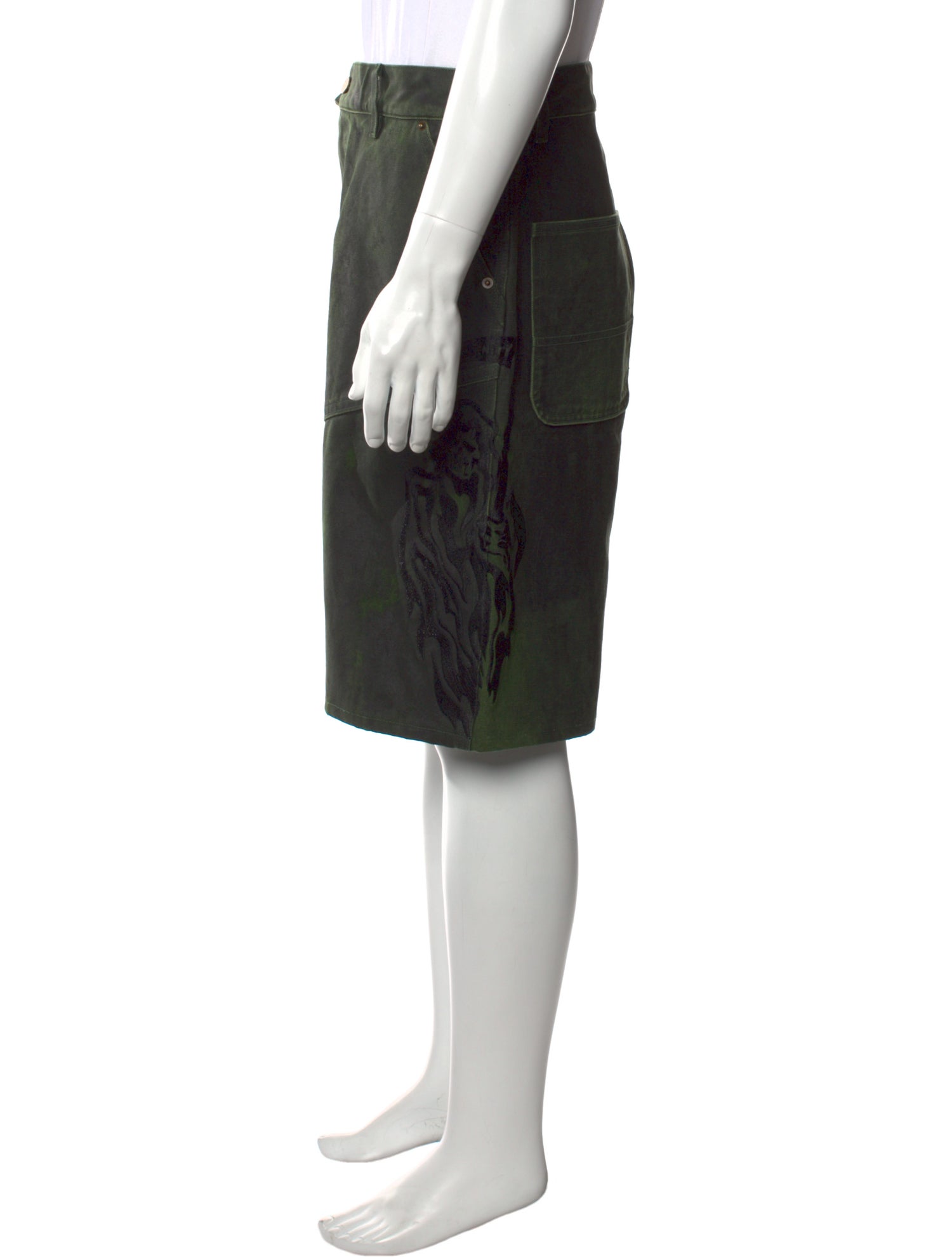 Warren Lotas Flat Front Shorts