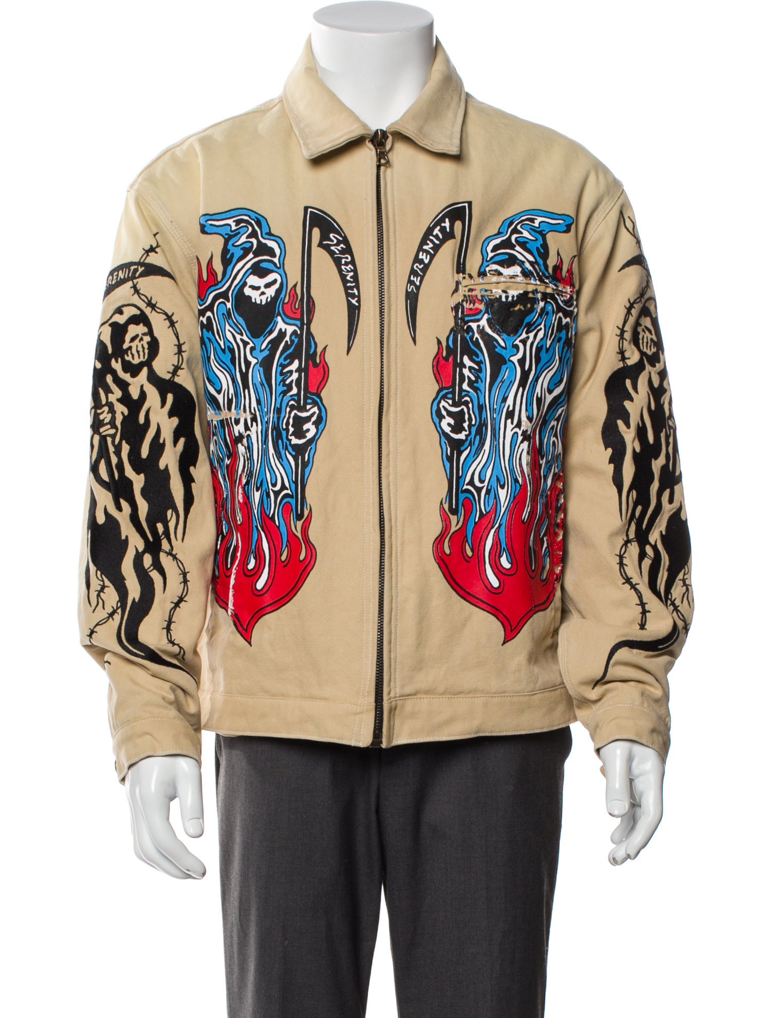 Warren Lotas Graphic Print Windbreaker