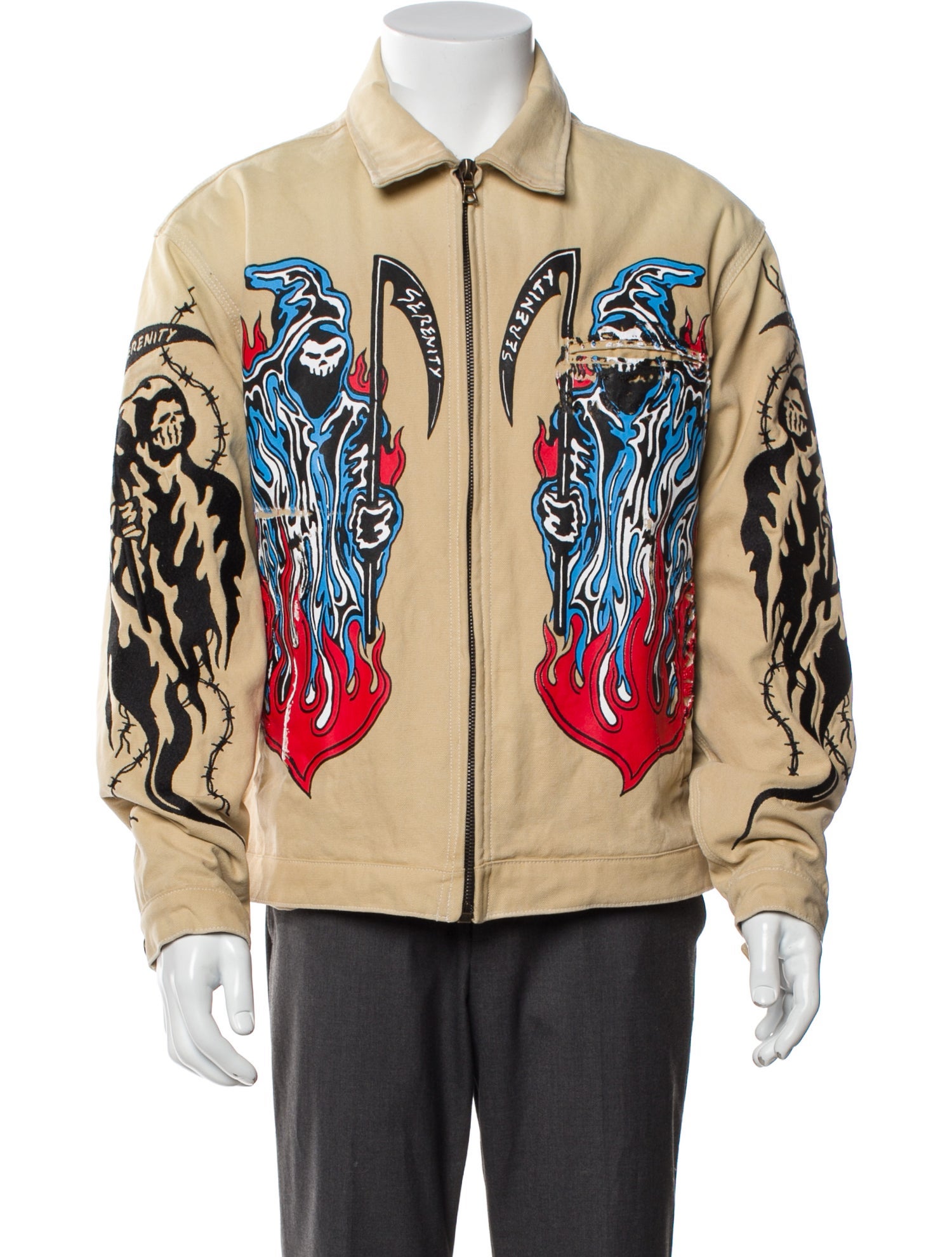 Warren Lotas Graphic Print Windbreaker