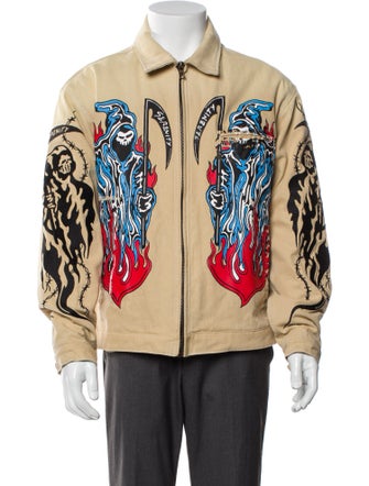 Warren Lotas Graphic Print Windbreaker