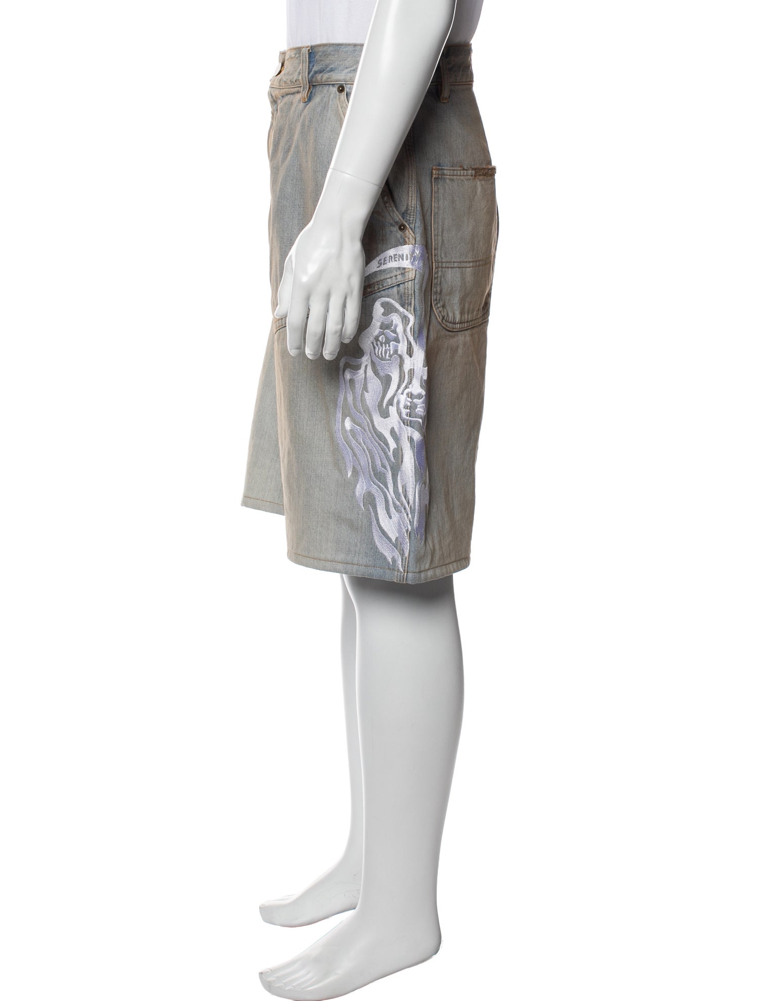 Warren Lotas Denim Shorts