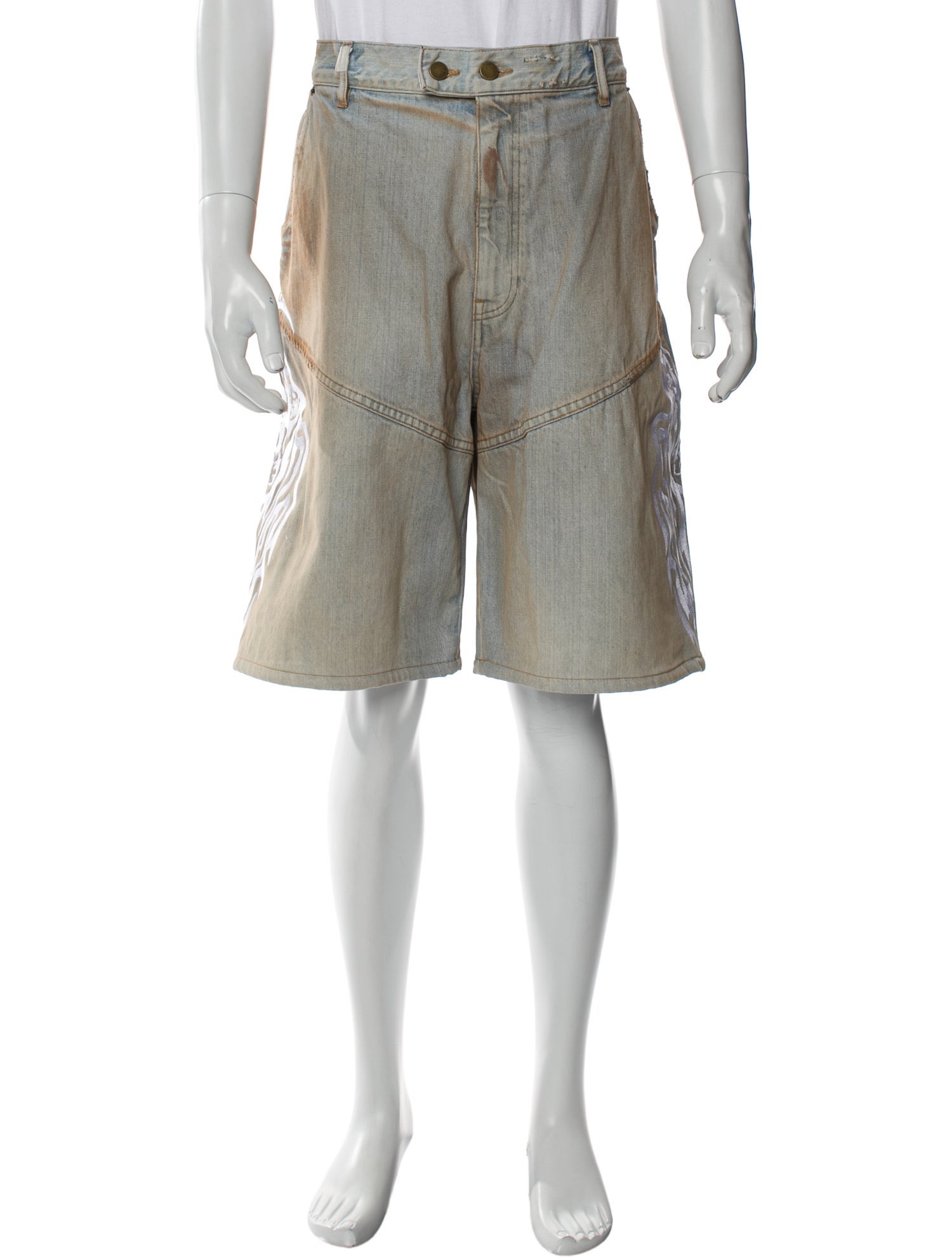 Warren Lotas Denim Shorts