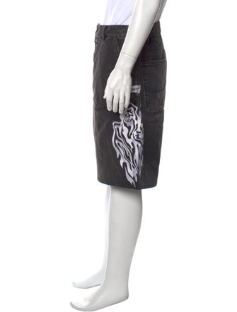 Warren Lotas Denim Shorts