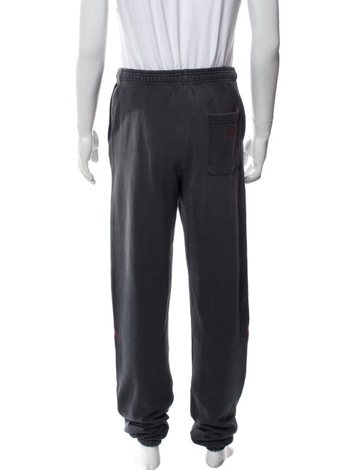 Warren Lotas Embroidered Accent Lounge Bottoms