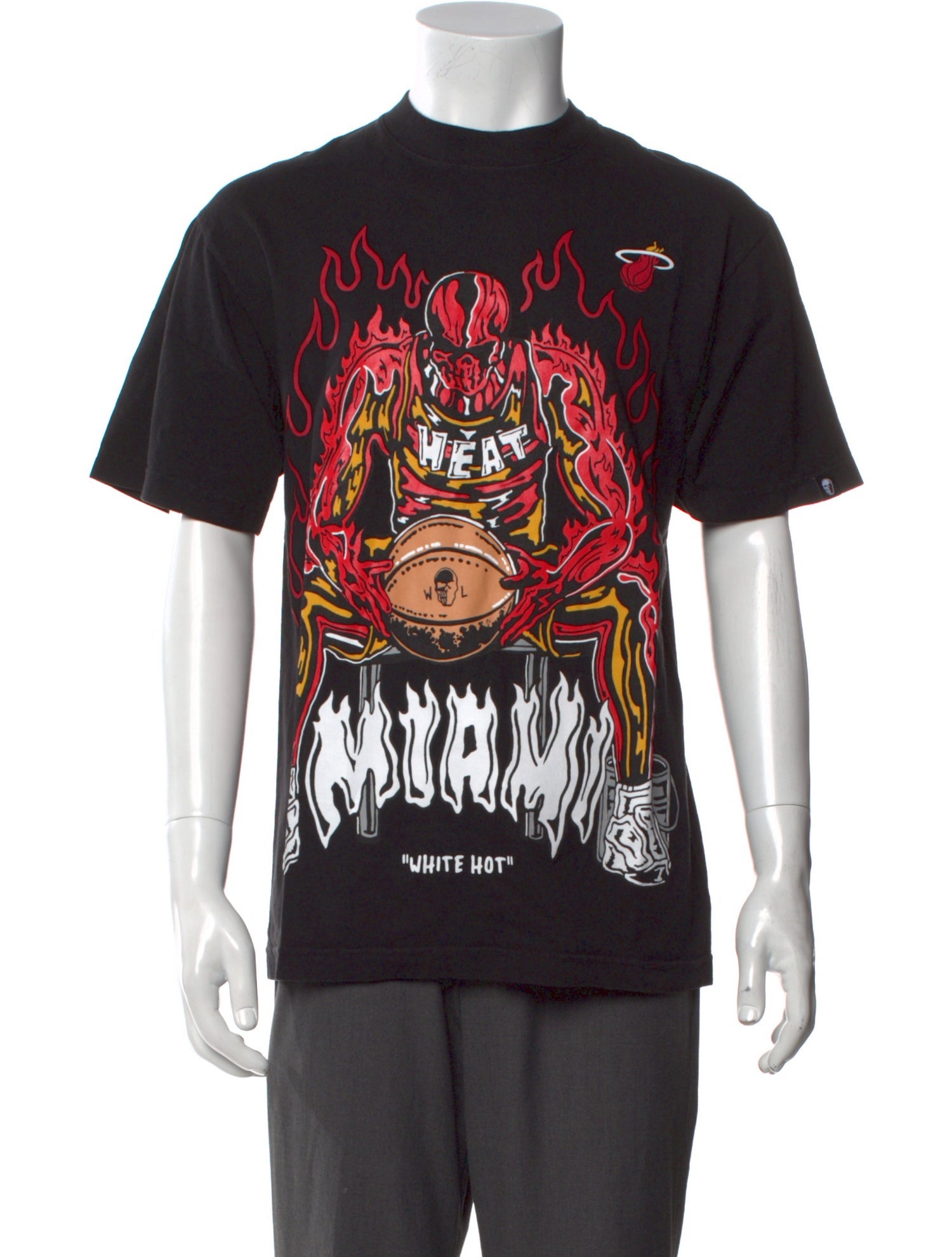 Warren Lotas Graphic Print Crew Neck T-Shirt