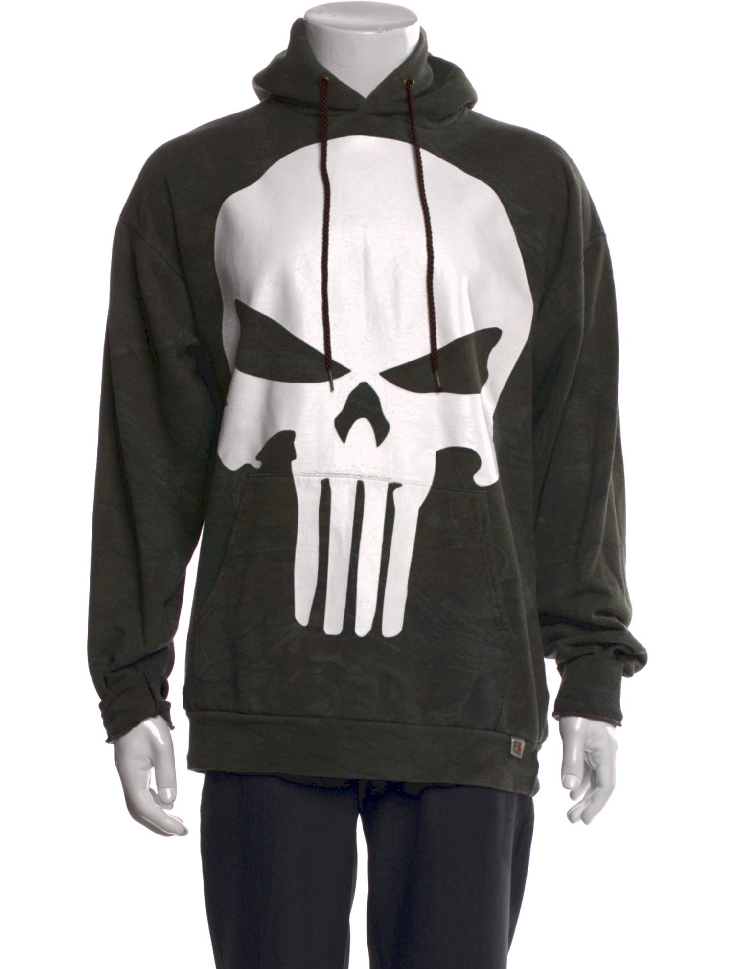 Warren Lotas Graphic Print Crew Neck Hoodie