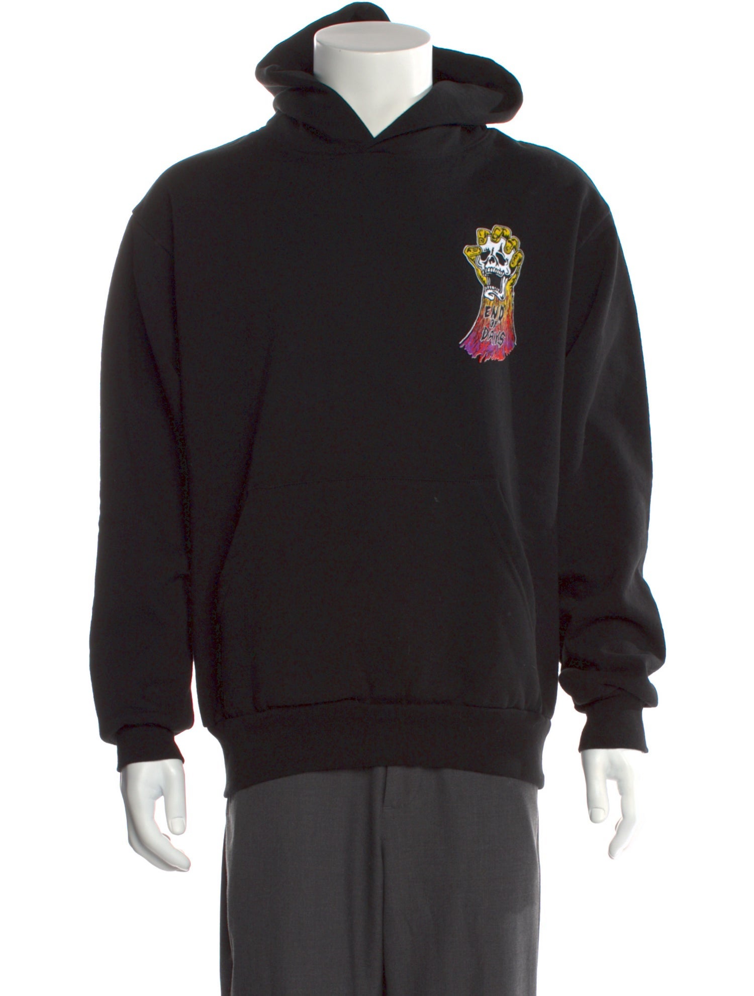 Warren Lotas Graphic Print Crew Neck Hoodie