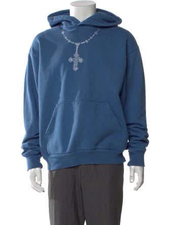 Warren Lotas V-Neck Long Sleeve Hoodie