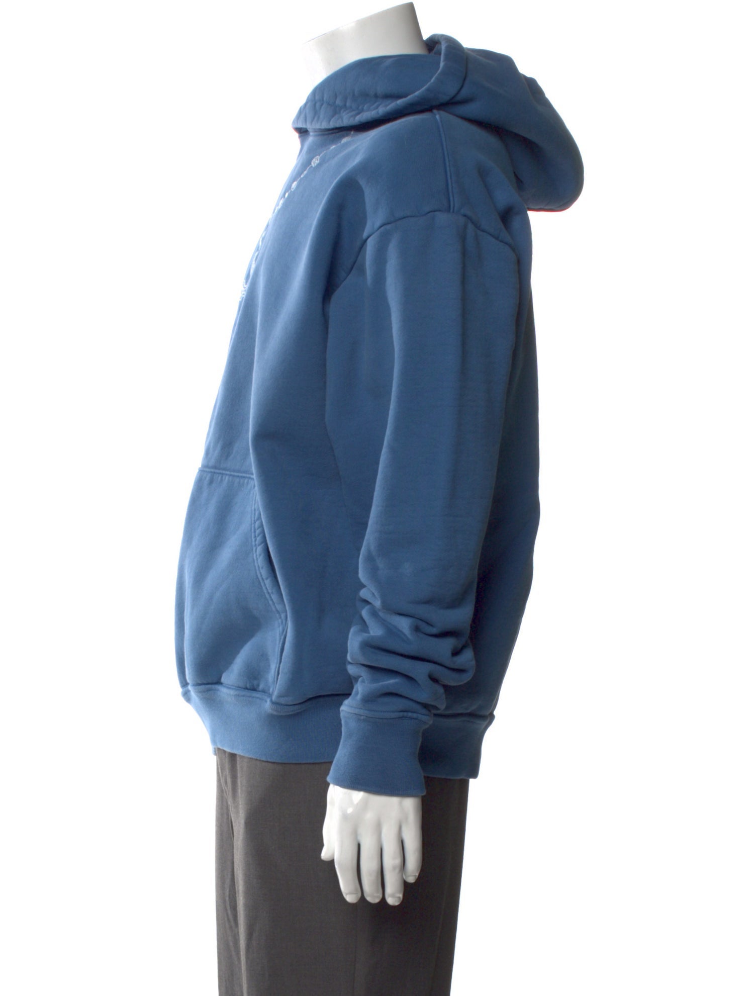 Warren Lotas V-Neck Long Sleeve Hoodie
