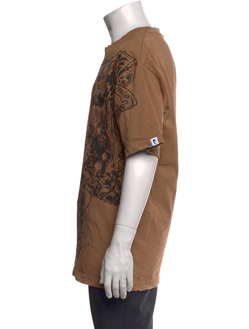 Warren Lotas Printed Crew Neck T-Shirt