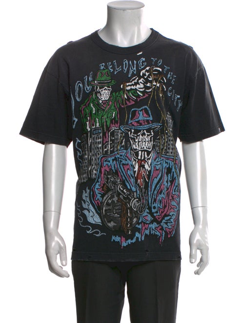 Warren Lotas Graphic Print Crew Neck T-Shirt