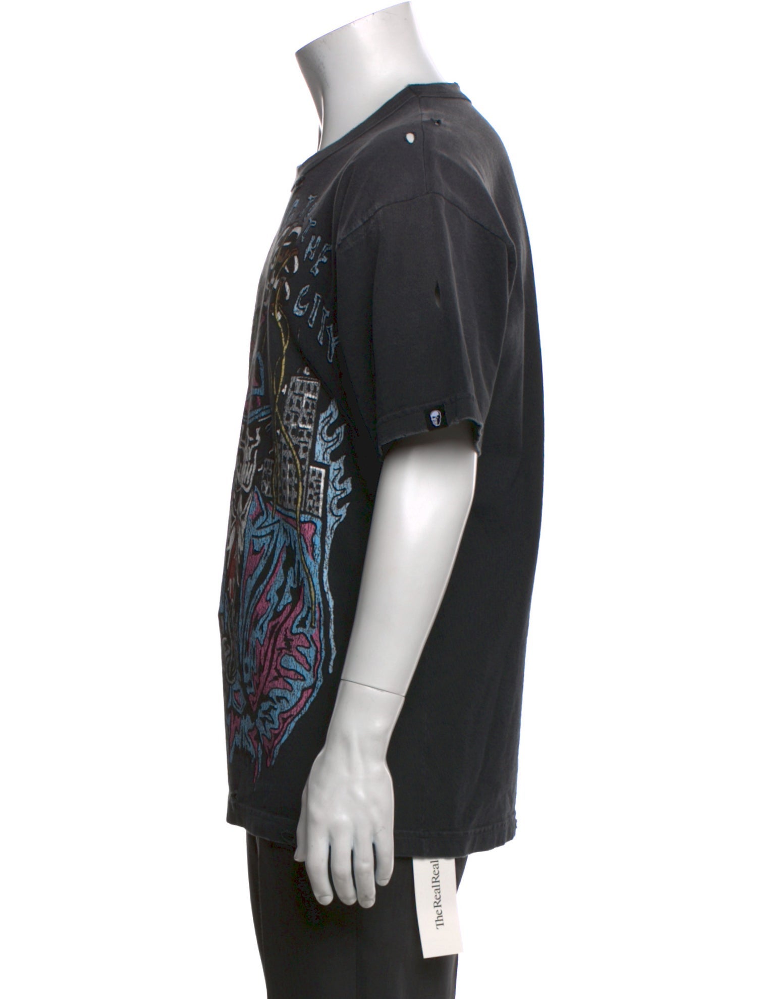 Warren Lotas Graphic Print Crew Neck T-Shirt