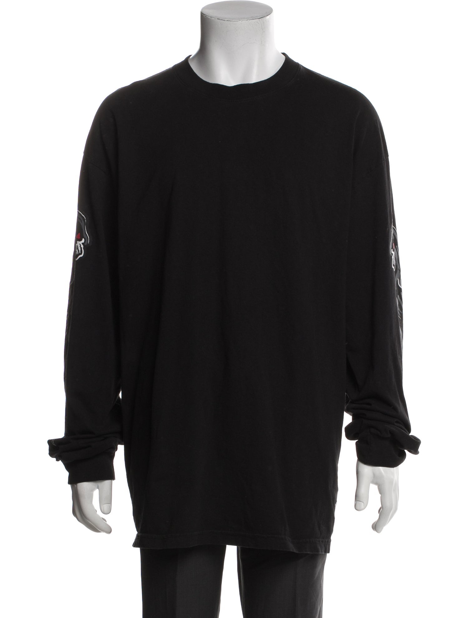 Warren Lotas Crew Neck Long Sleeve T-Shirt
