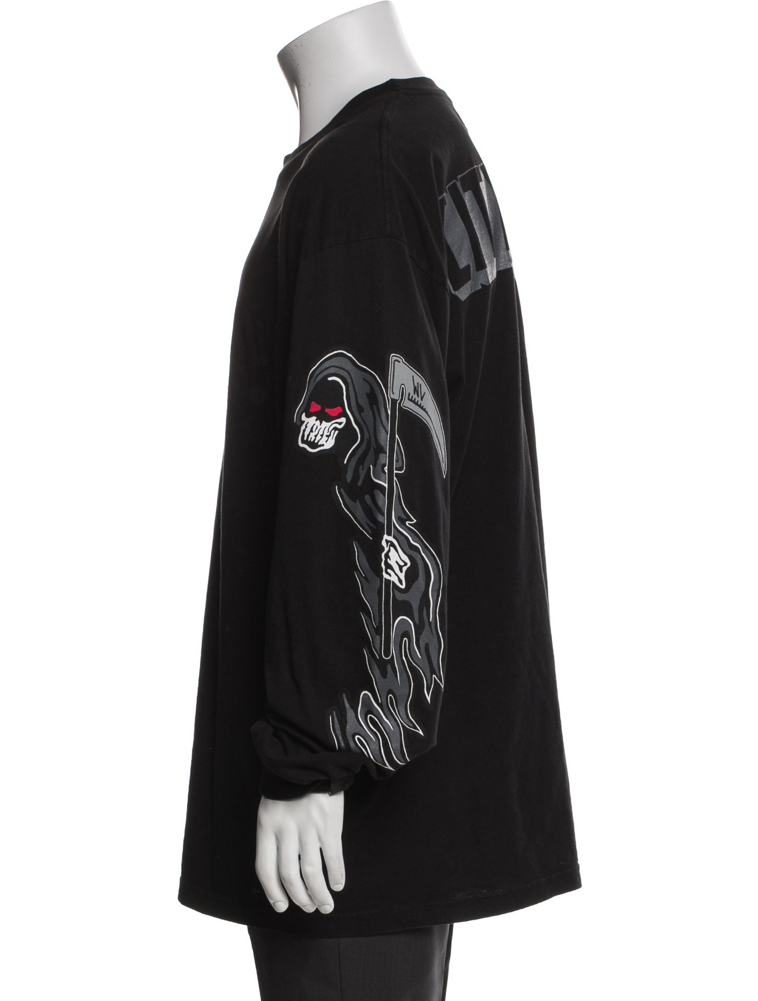 Warren Lotas Crew Neck Long Sleeve T-Shirt