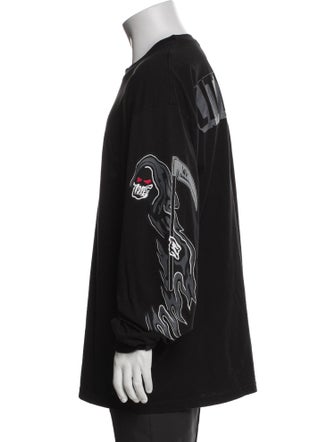 Warren Lotas Crew Neck Long Sleeve T-Shirt