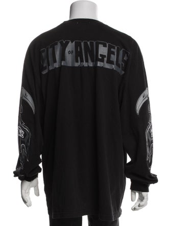 Warren Lotas Crew Neck Long Sleeve T-Shirt