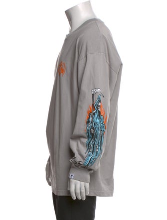 Warren Lotas Graphic Print Crew Neck T-Shirt