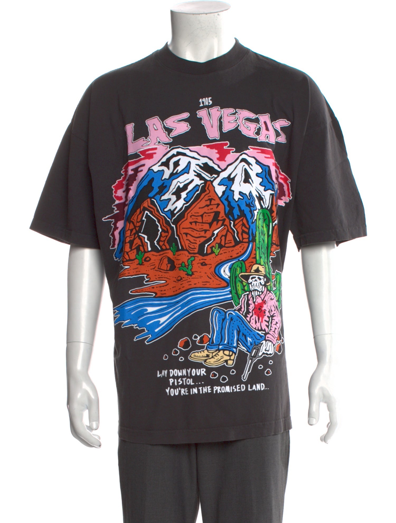 Warren Lotas Graphic Print Crew Neck T-Shirt