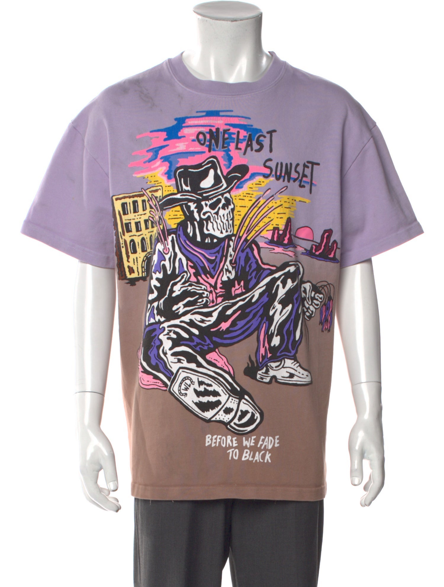 Warren Lotas Graphic Print Crew Neck T-Shirt