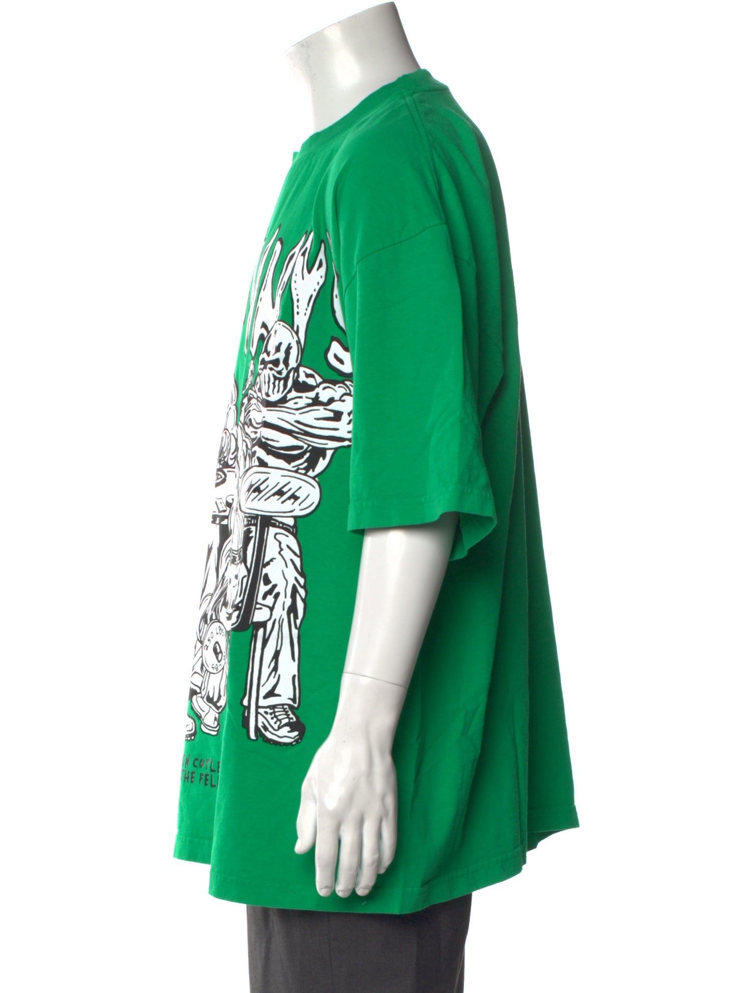 Warren Lotas Graphic Print Crew Neck T-Shirt