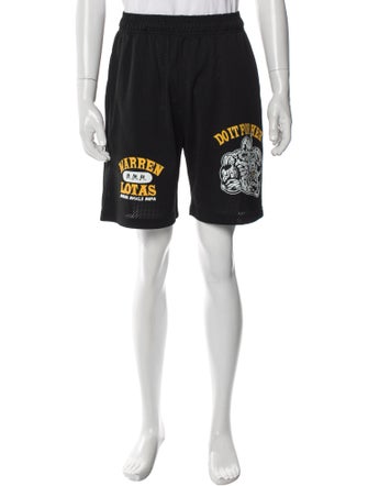 Warren Lotas Graphic Print Athletic Shorts