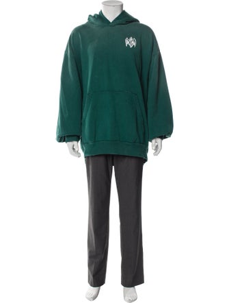 Warren Lotas Graphic Print Crew Neck Hoodie