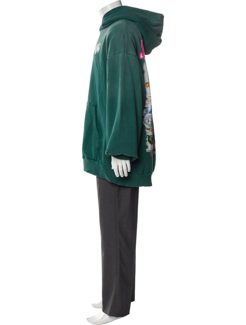 Warren Lotas Graphic Print Crew Neck Hoodie