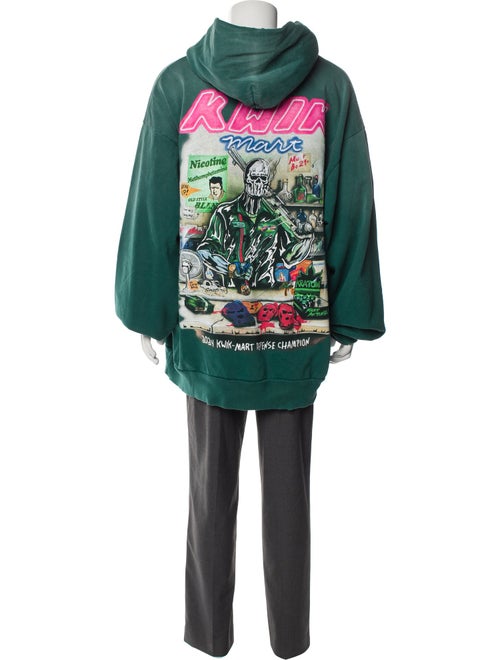 Warren Lotas Graphic Print Crew Neck Hoodie