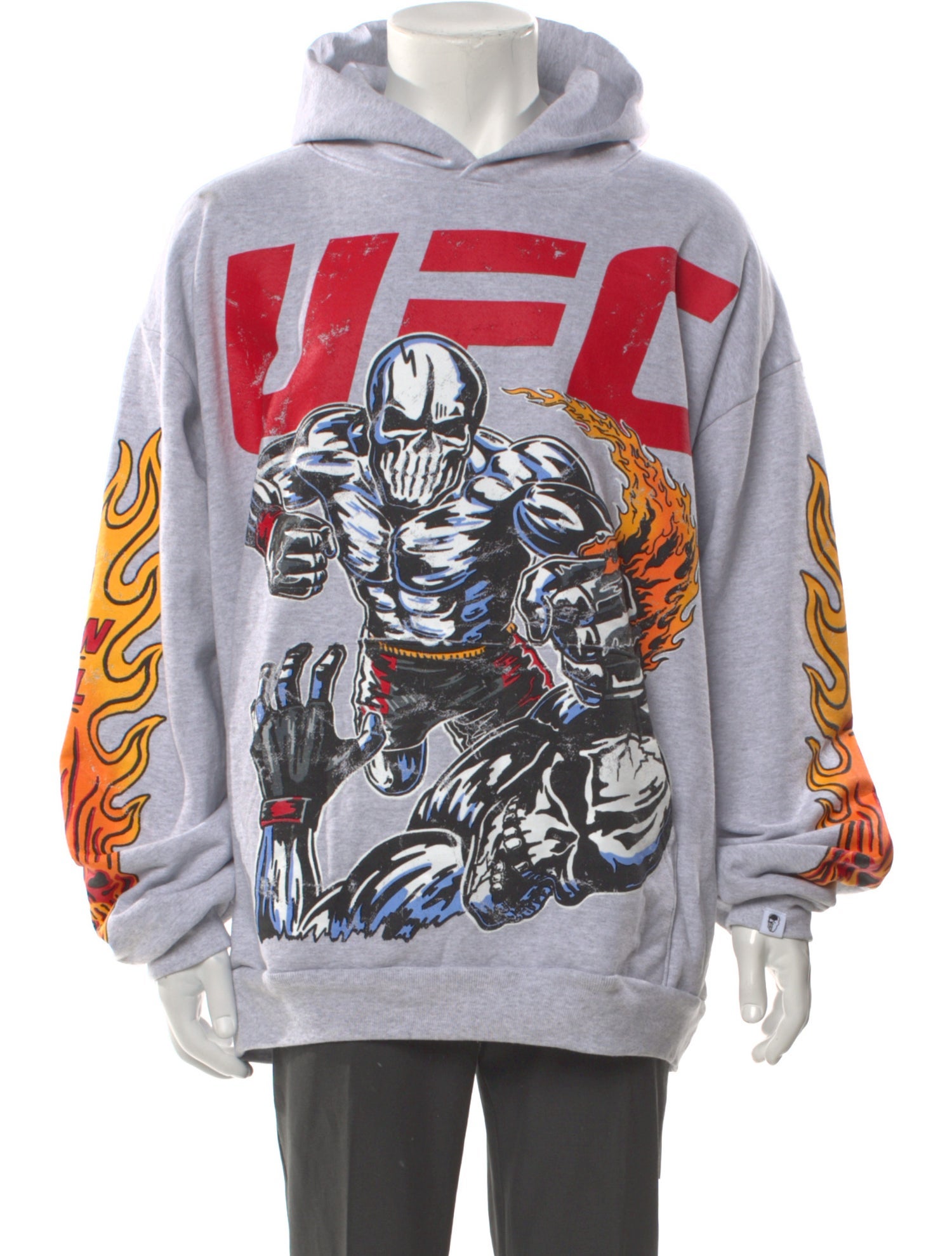 Warren Lotas Graphic Print Crew Neck Hoodie w/ Tags