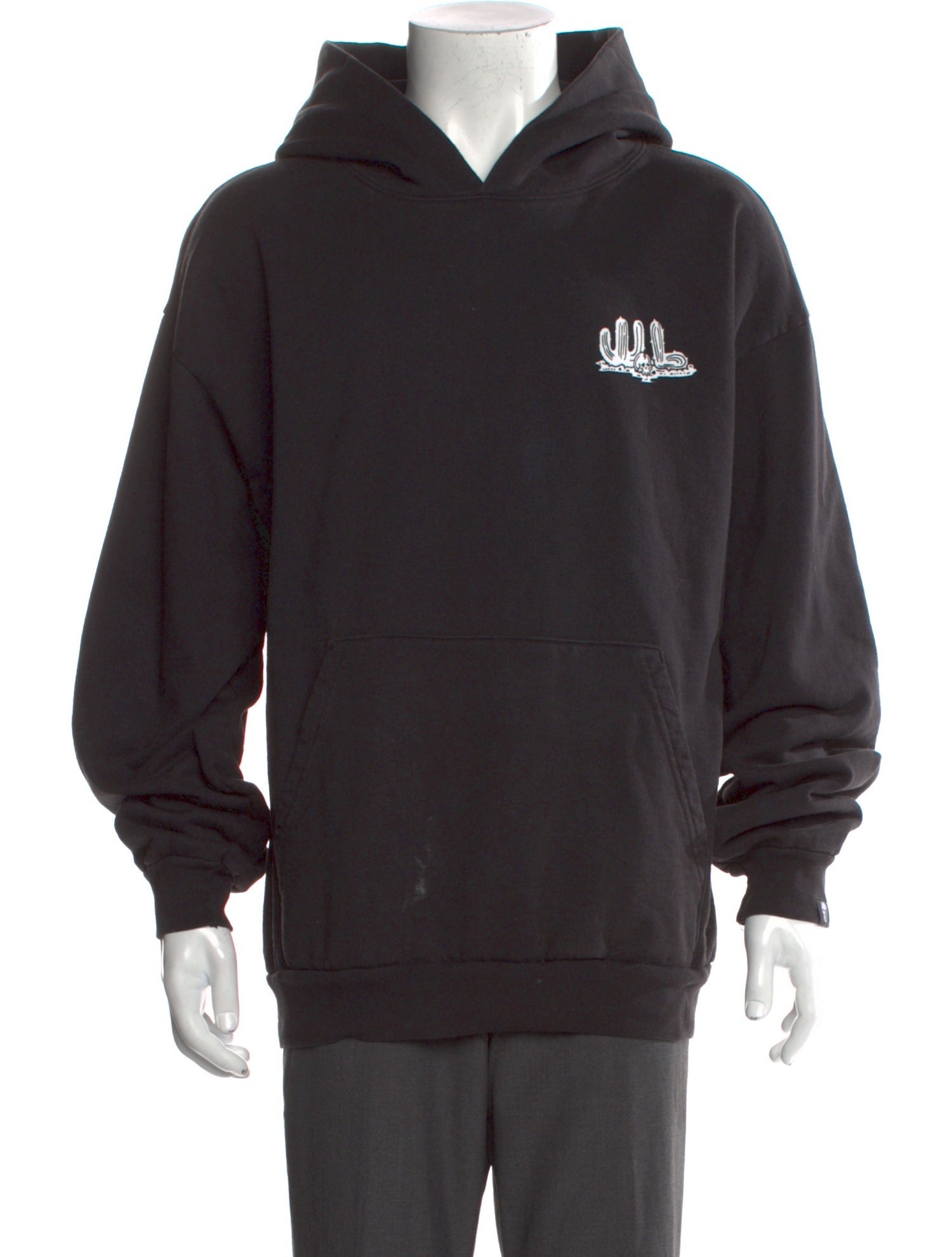 Warren Lotas Graphic Print Crew Neck Hoodie