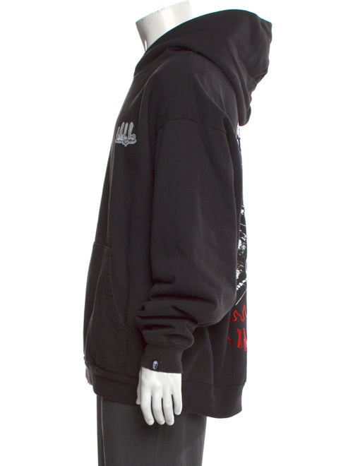 Warren Lotas Graphic Print Crew Neck Hoodie