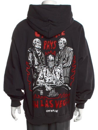 Warren Lotas Graphic Print Crew Neck Hoodie